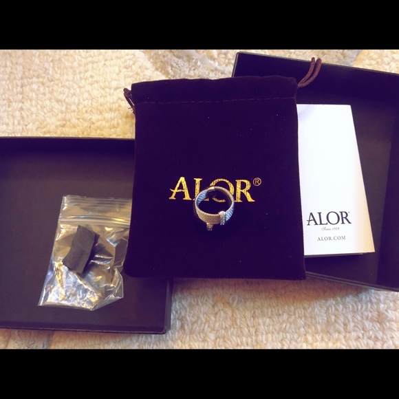 Gorgeous ALOR diamond ring - Picture 1 of 6